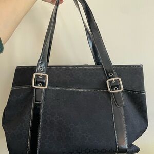 Elegant Nine West Black Women's Tote Bag